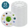 Tavolozza Rotonda a 10 Fori per Pittura Artistica Acquerello Gouache - Tavolozza Pittura Multicolore