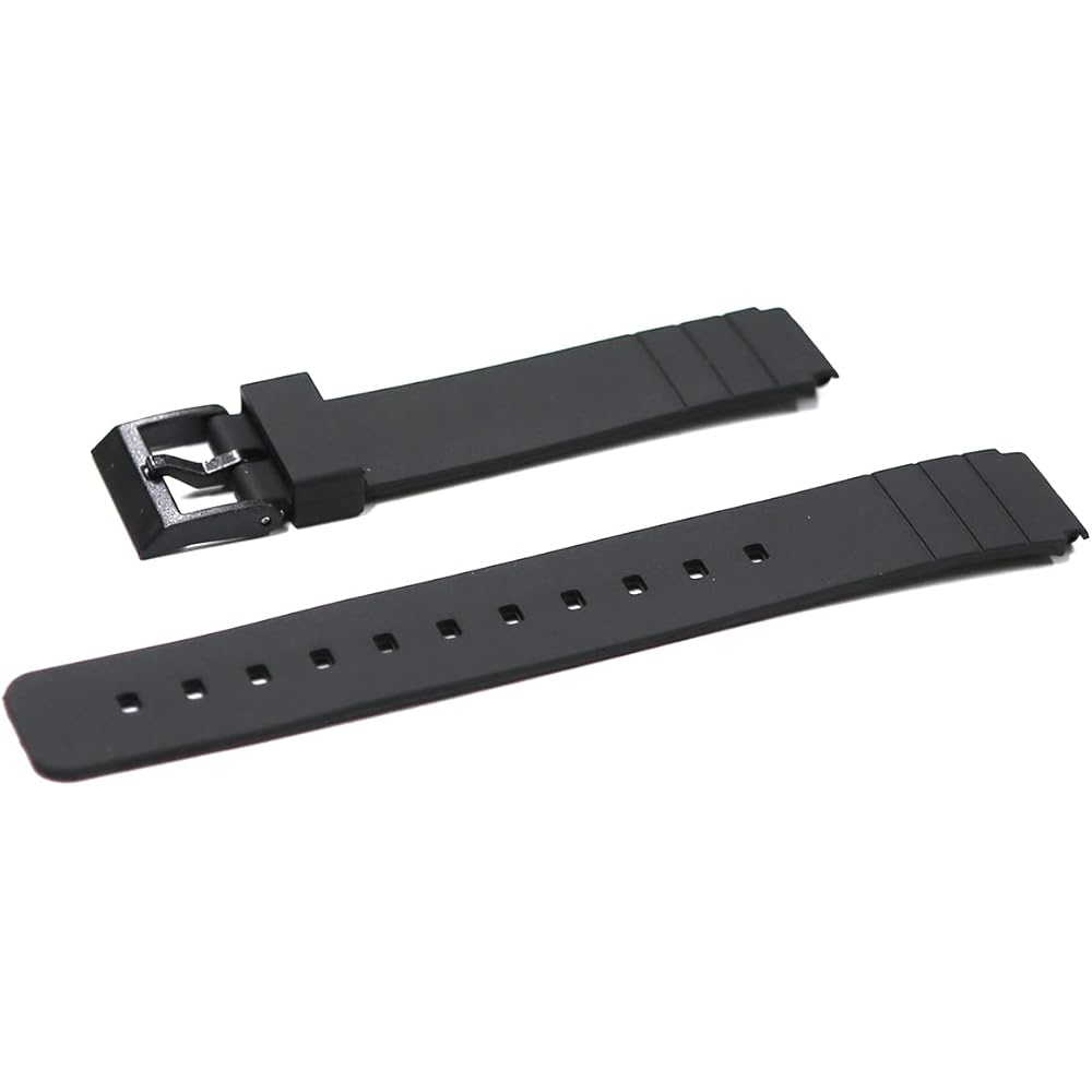 Watch Rubber Band Convex 16mm Casio Standard MQ24 etc Compatible Strap 16mm CA-010