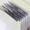 Nail Art Template Plate Storage Book Holds 20 Slot Stamping Plates Compact Design for Salon Professional Studio