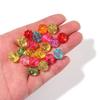 50Pcs/Lot 12mm Transparent Acrylic Pumpkin Beads Supplies For Jewelry Bracelets Earring DIY