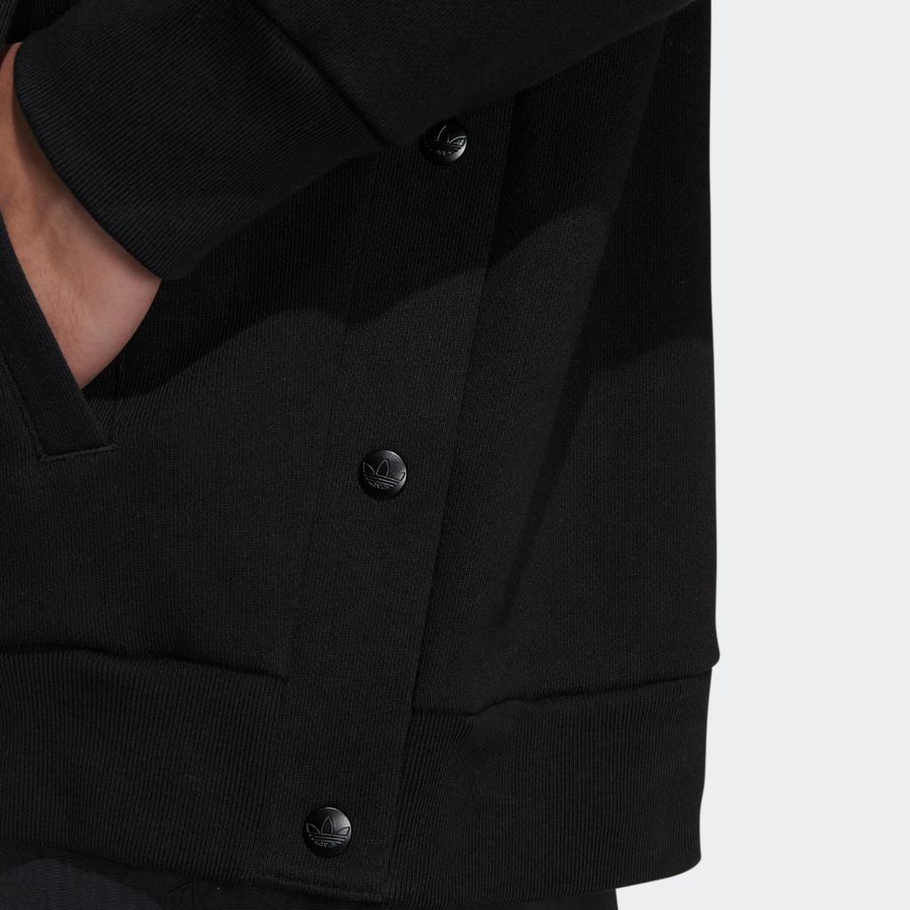 Adidas Originals FW22 Essential Crew Neck Sweatshirt With Trefoil Embroidery Men Sweatshirt Black IC8144