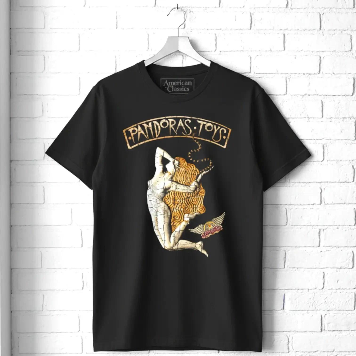 Aerosmith Pandora s Toys Men s T Shirt L