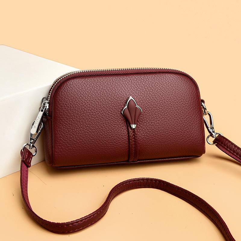 Large-capacity Retro Small Square Bag Simple Single-shoulder Stylish Crossbody Small Square Bag Casually