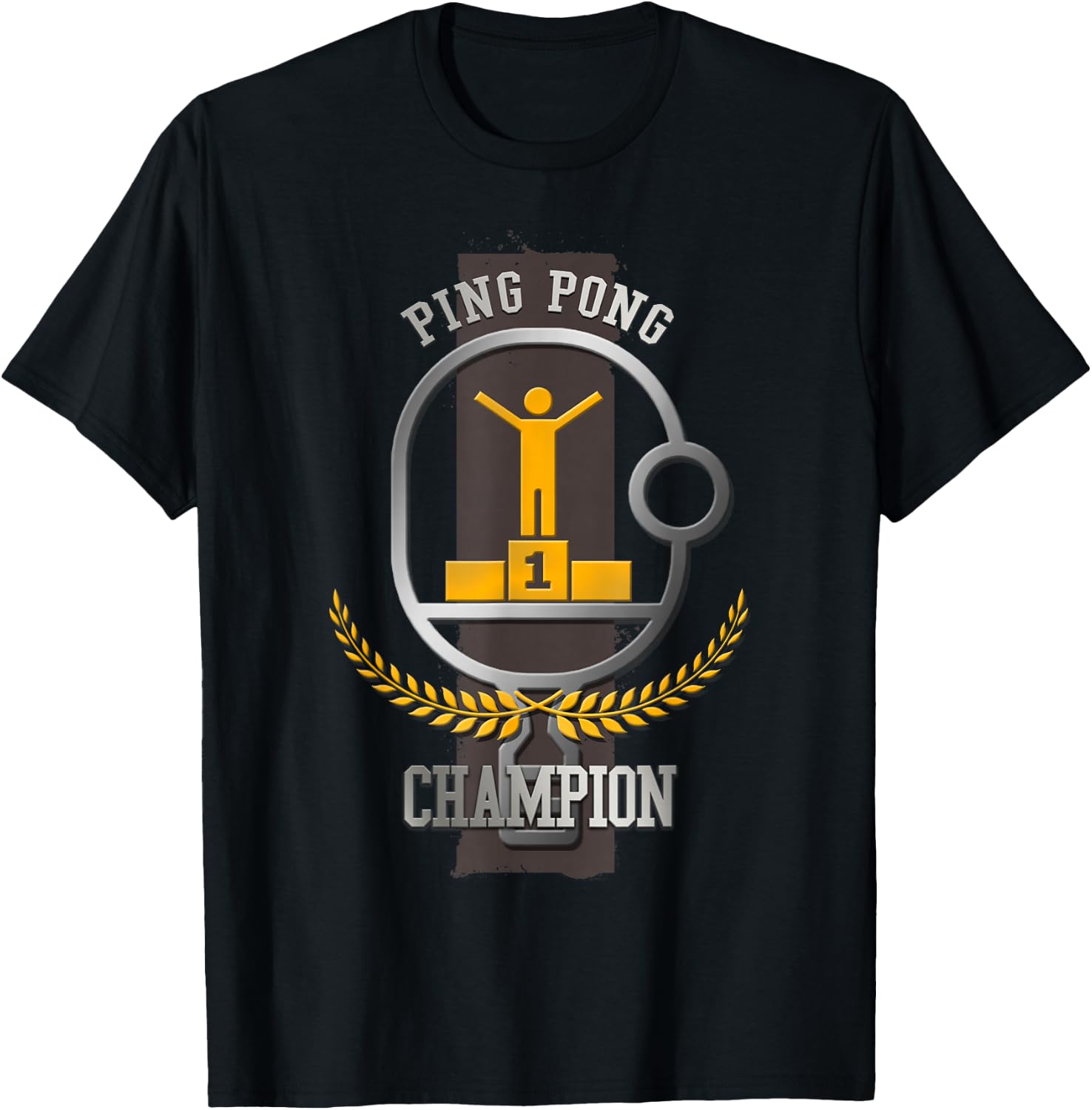 Ping Pong Champion Funny Table Tennis Player Gift T-Shirt Unisex T-Shirt XL