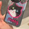 Premium cute cartoon cat 14promax iPhone 13 mobile phone case iPhone14 female xr anti-drop 8p niche 12