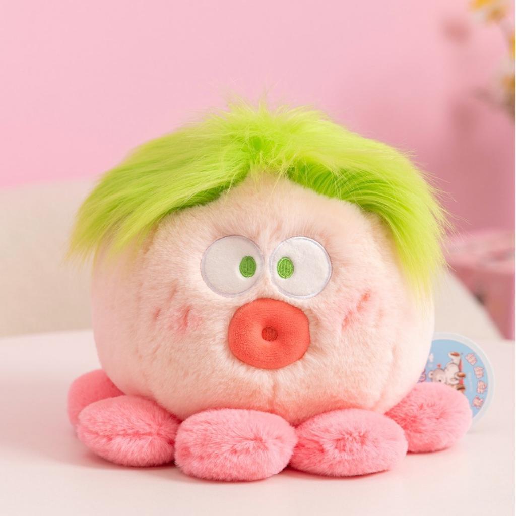 Bobo dynamiczna pluszowa zabawka ośmiornica ozdoba do samochodu biura dekoracja domu lalka ośmiornica dla dzieci