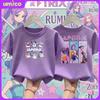 New Fashionable Children's Clothing Trendy Anime Printed Comfortable Round Neck T-shirt