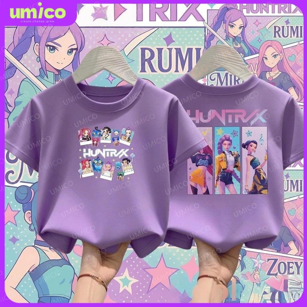 New Fashionable Children's Clothing Trendy Anime Printed Comfortable Round Neck T-shirt