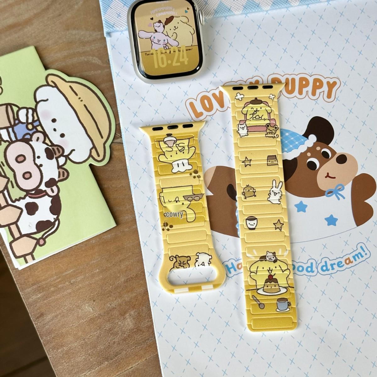 

Cinnamoroll Magnetic Strap for Apple Watch Series SE 11 98765 Ultra 38/40/41