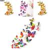 Décalcomanie Murale Papillon 3D Moderne Minimaliste Avec Matériau PVC Pour Décoration de Salon