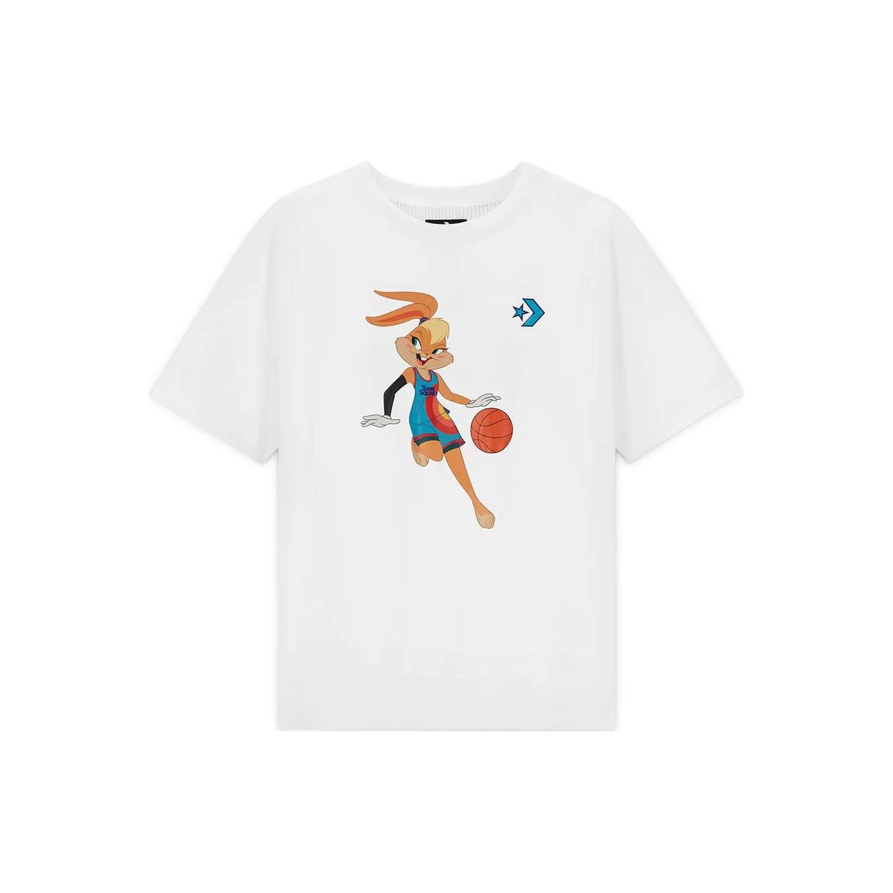 (WMNS) Converse x Space Jam A New Legacy Lola T-Shirt Asia Sizing White Women s 10023070-A01 L