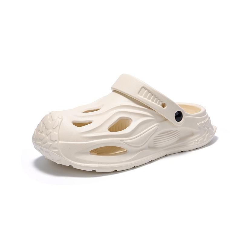 Mens Stylish Closed Toe Slide Shoes Waterproof Non Slip Chef Shoes Breathable Soft Clogs AbrasionResistant Outside Work Sandal Shoes