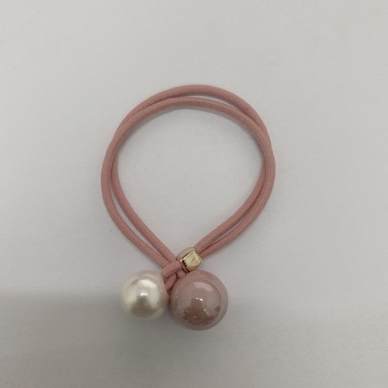 New Minimalist Hair Band Hairpin for Girls To Style Their Hair Elastic Hair Accessory with A Leather Cover