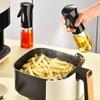 High-quality 220ml Glass Oil Spray Bottle For Kitchen Air Fryer Oil Sprayer Glass Edible Oil Sprayer Mist Bottle Atomizer Oil Can