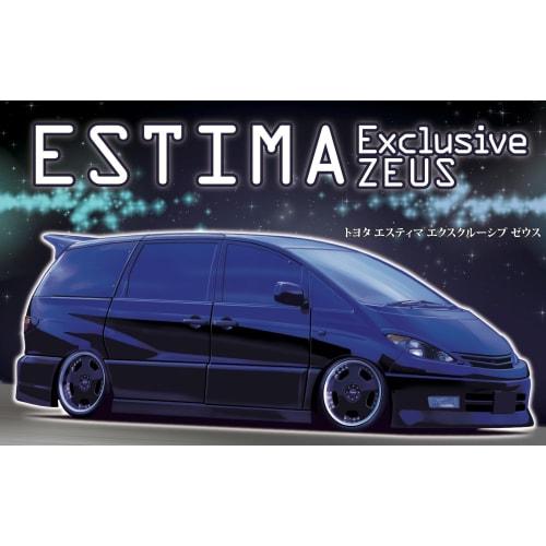 

Fujimi Model 1/24 Серия Inch-Up №. 85 Тойота Эстима Exclusive Zeus Пластиковая Модель ID85
