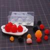 Flexibele Voedselveilige Siliconen Bessen Vorm Geschikt voor Eenvoudige Miniatuur Voedsel Creaties in Hars Kunst en Sieraden Maken