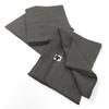 Set of 3 "Gaïa" Napkins 40 X 40 Cm "Cotton Gauze" - Gaïa Granit