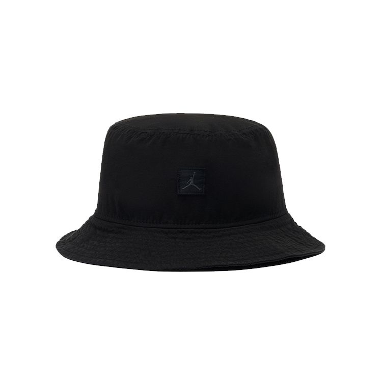 Jordan Washed Cotton Nylon Fisherman Hat Unisex Hats Black DC3687-010