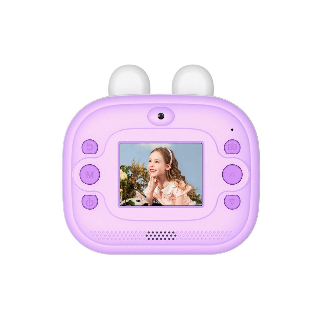 Q9 Kids' Instant Print Camera: HD Photo, Video Recording, One-Click Print, Cartoon Design, Perfect Gift