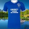 2025 Sommar Hetsäljande Träning Fotbollsdräkt Andningsbar Unisex Tröja Herrs Rangers Kortärmad 3D-tryckt Fotbollströja