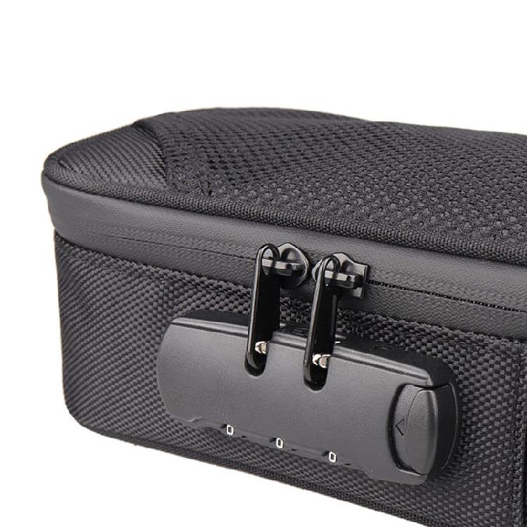 Borsa di Stoccaggio a Prova di Odore Borsa Stash a Prova di Odore Con Serratura Portatile da Viaggio