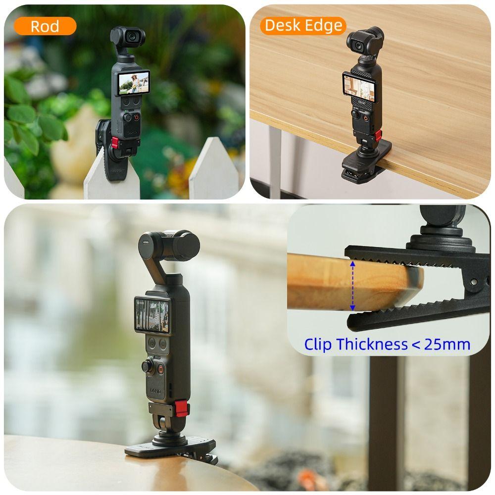 Quick Release Camera Backpack Mount for DJI Omso Pocket 4/3 Gimbal Camera Accessories