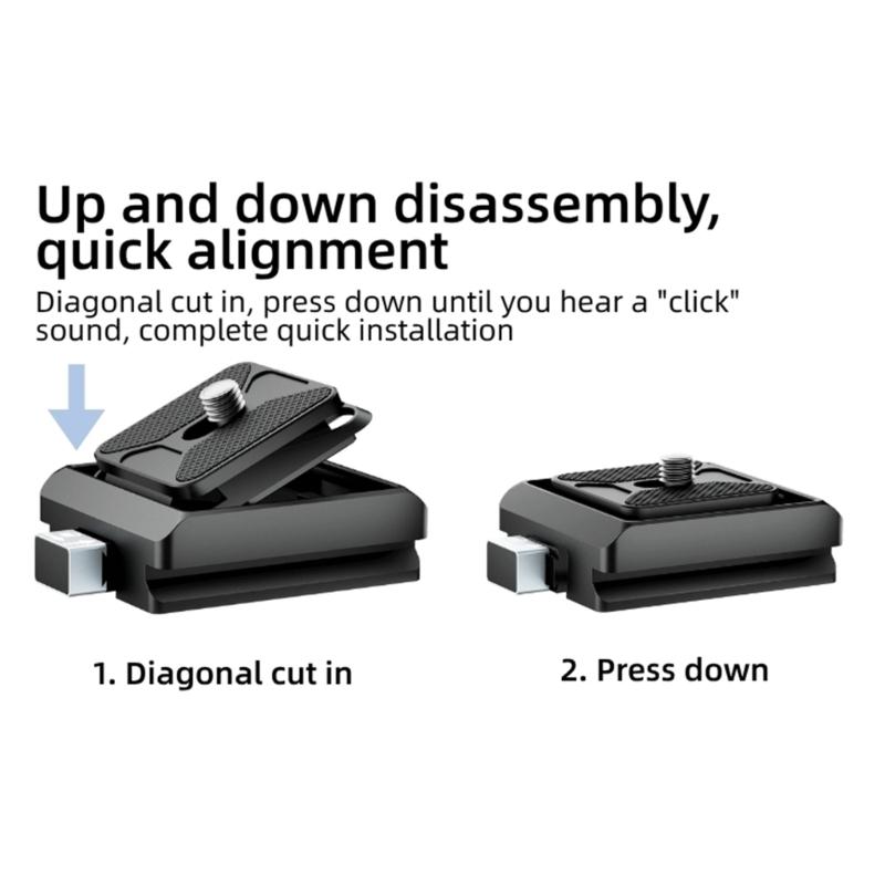 Universal Camera Mounting System Fast Angle Lock Mechanism Full Enclosure Structure For Equipment Safety Smooth Switching