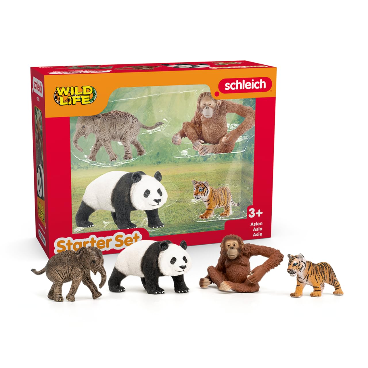 

Schleich Wildlife Asian Wildlife Set 42736