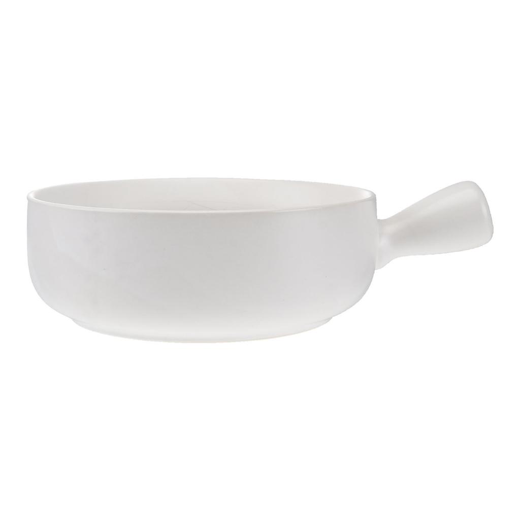 Ceramic Salad Bowl Green Cooking Pan Handle Ovenware Kitchen Noodle Bowl Breakfast Pot Small Milk Warming Household