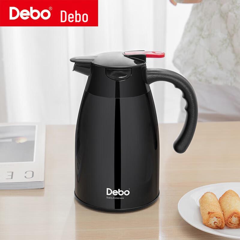 Debo 1.2L 304 Stainless Steel Insulated Hot Water Carafe
