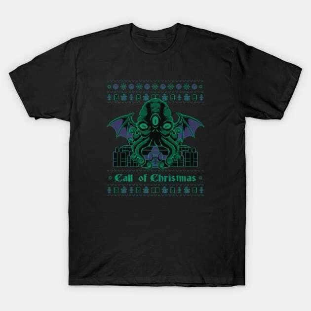 A Lovecraft Christmas Made in Australia T-Shirt S
