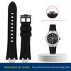 For Maurice Lacroix Aikon AI6008 AI6007 6038 AI6058 Watch Strap Modified Steel Adapter Quick Silicone Strap Rubber Men Watchband