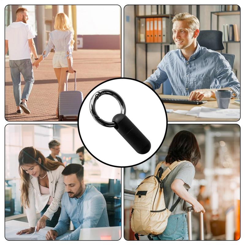 Kleine Medikamentenflasche Titan Medikamenten Pillendose Wasserdichte Pillenbox Rostfreie Kleine Pillenbox Tägliche Schlüsselanhänger Pillen Organizer