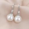 S999 Sterling Silver High-End Pearl Earrings for Women - 2024 Trend