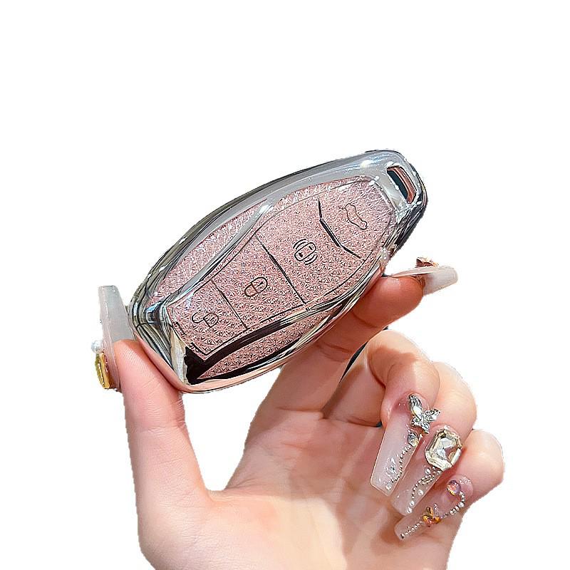 Compatible Key Cover for 2025 Hongqi H5, New H6, Brand New HS5, H9, HS7, PHEV, 2024 HS3