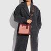 Coach Field 22 Badge Decorated Vertical Sheet Music Leather Tote Bag Women Tote Bags Strawberry-Red Cherry-Blossom-Pink C6036-B4S5K