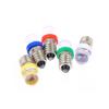 5PCS E10 LED Screw Base Indicator Bulb Cold White 12V DC Light Bulb  Low Power Consumption