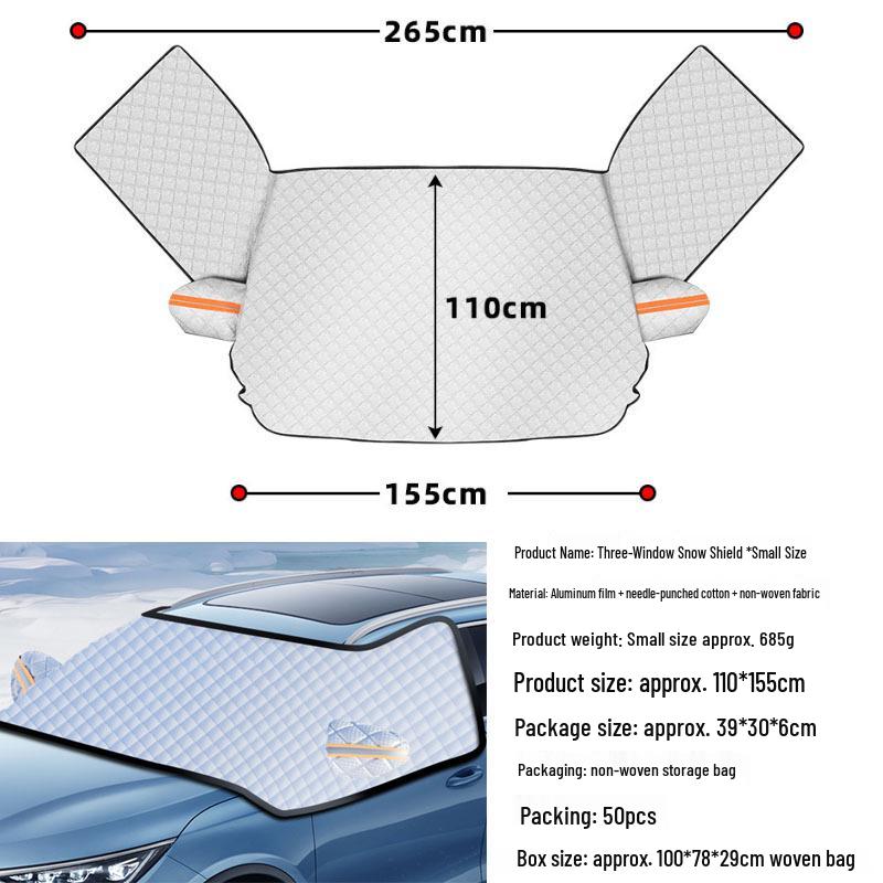 Magnetic Car Snow Shield - Winter Anti-Frost, Anti-Freeze, Sun Protection Cover