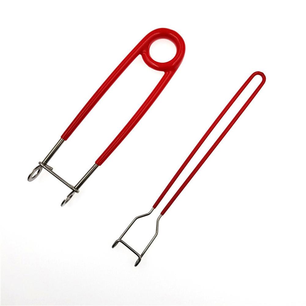 2 stücke Edelstahl Fisch Mund Spreader Piler Opener Fisch Haken Remover Extractor Kit Angelgerät Werkzeuge