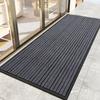 Rubber Door Mat Heavy Duty Entrance Rug Non Slip Waterproof Indoor Outdoor Entryway Floor Mat Dirt Trapper
