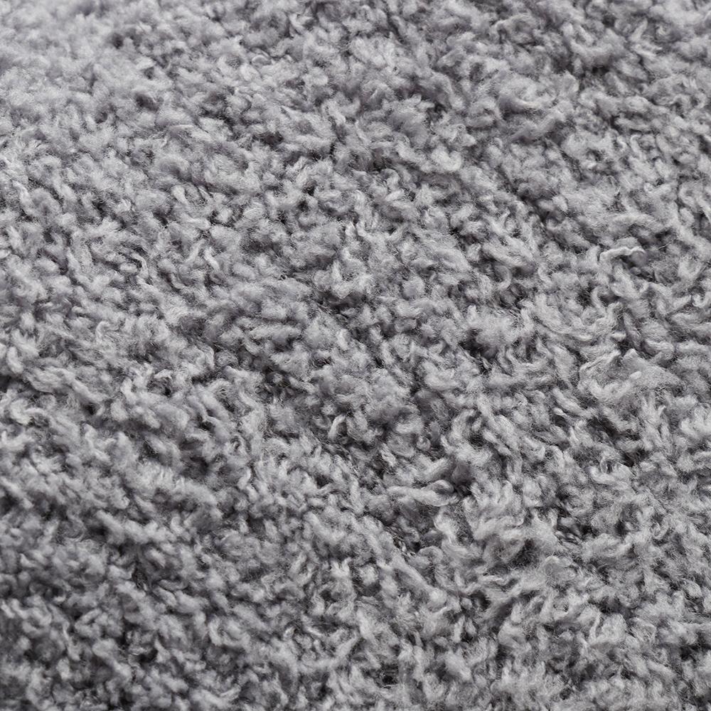 Dual-use Warm Winter Knitting Mittens Convertible Flip Top Half Finger Gloves Coral Velvet  Gloves