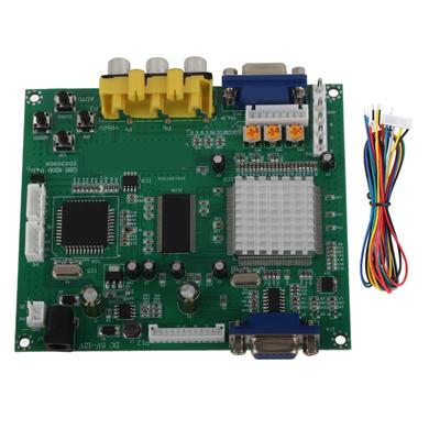 Arcade Oyunu RGBCGAEGAYUV'dan VGA HD Video Dönüştürücü Kartı