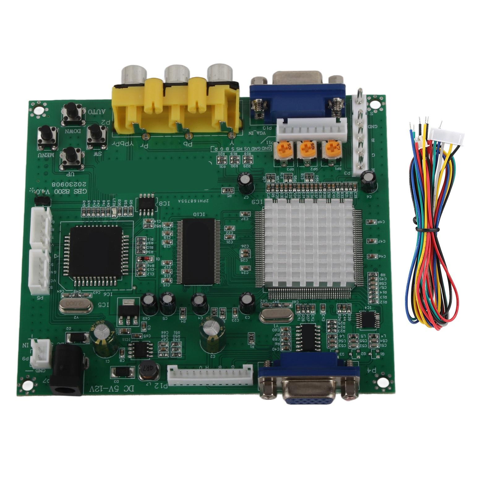 

Аркадна гра RGBCGAEGAYUV у VGA HD Video Converter Board