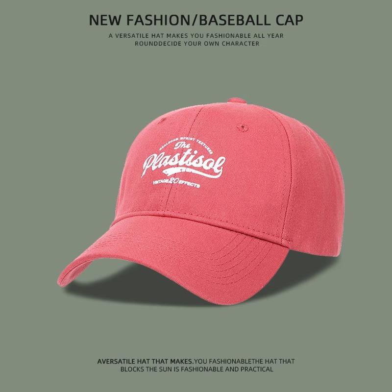 New Face showing Small Baseball Hat for Women with Deep Top Wide Brim Big Head Circumference Korean Version Sun Protection Outdoor Casual Baseball Cap