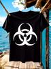 Biohazard Symbol Tshirt Tshirt Large