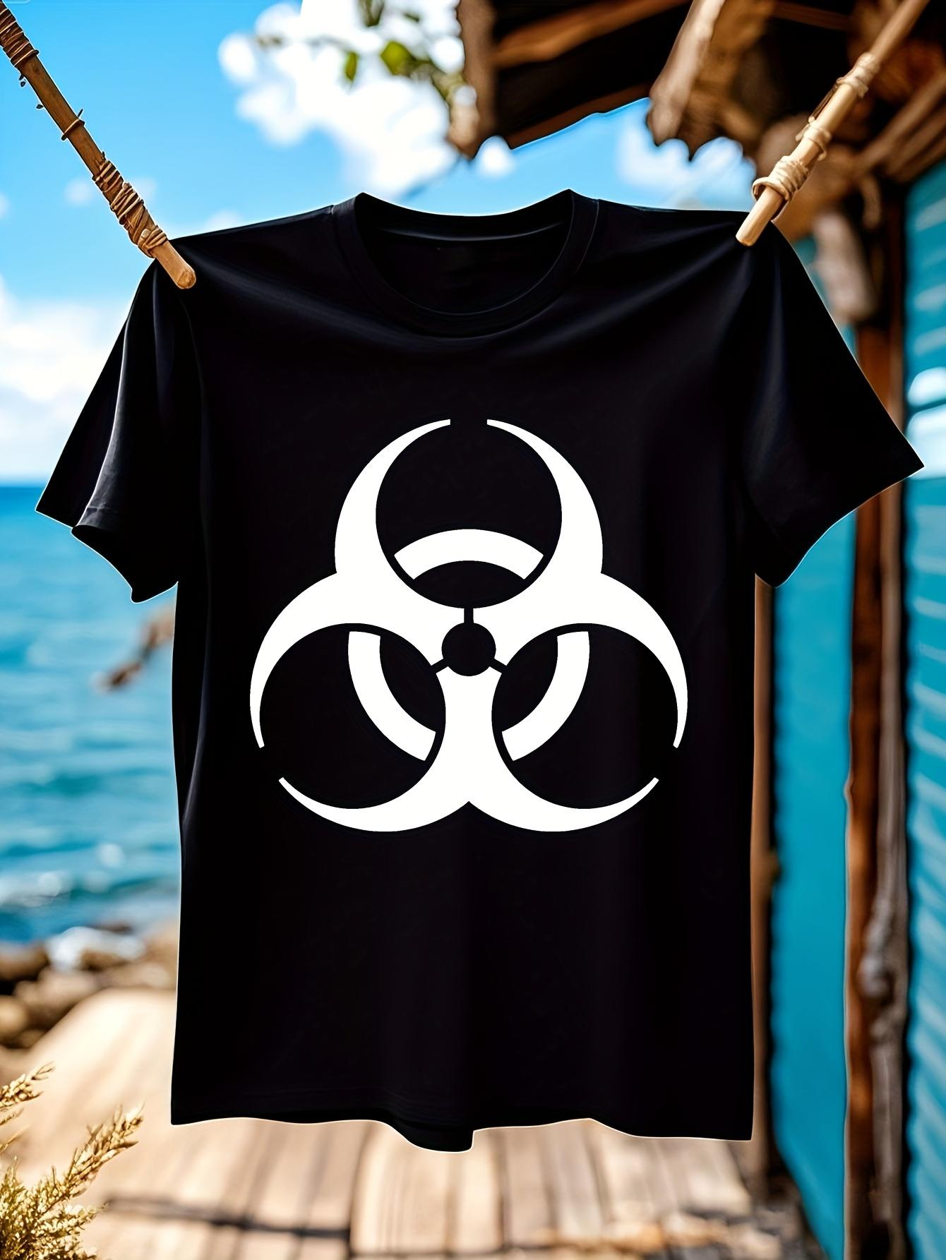 Biohazard Symbol Tshirt Tshirt Large L