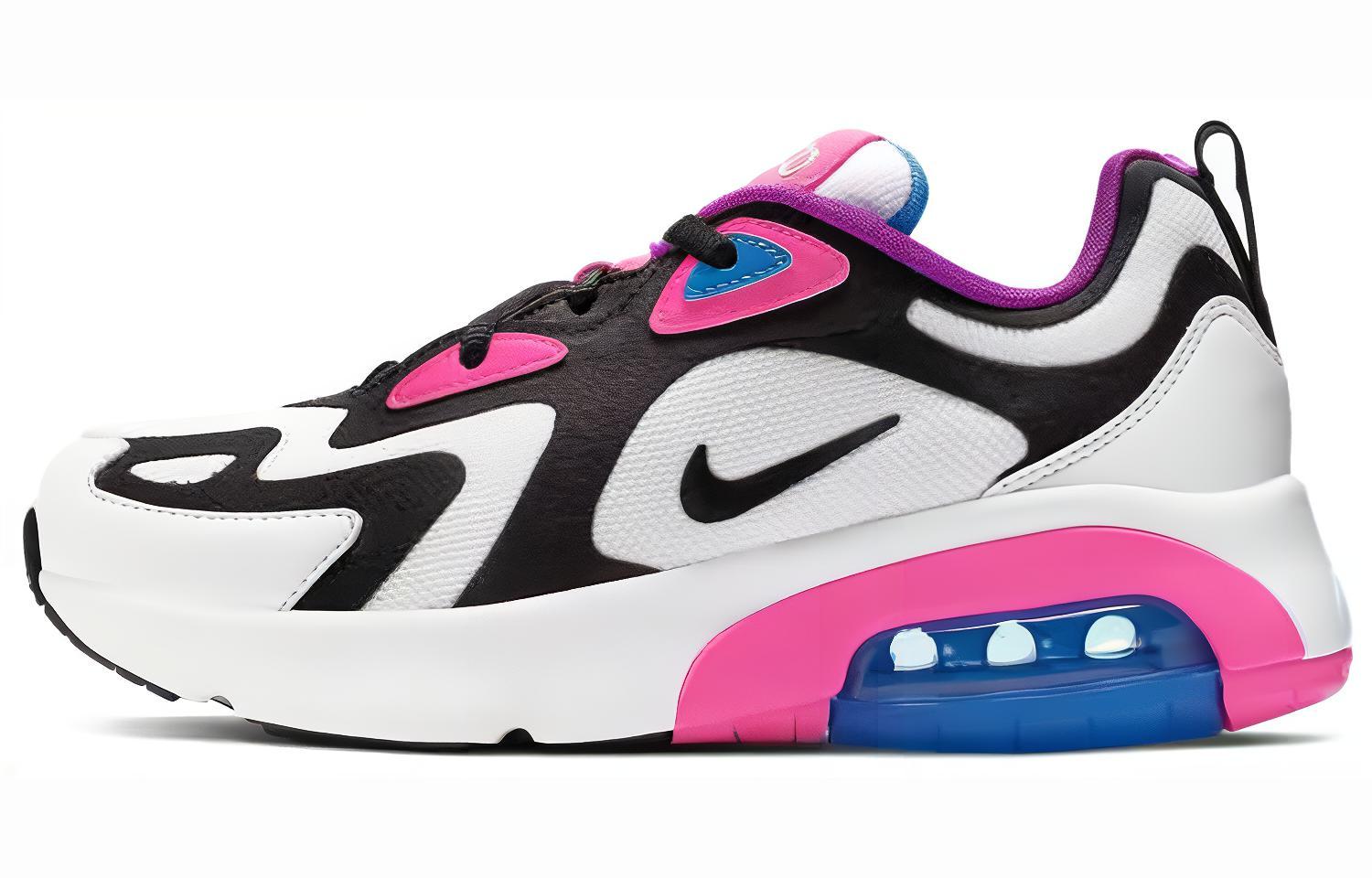 

Nike Air Max 200 White Hyper Pink Gs AT5630-100 37.5