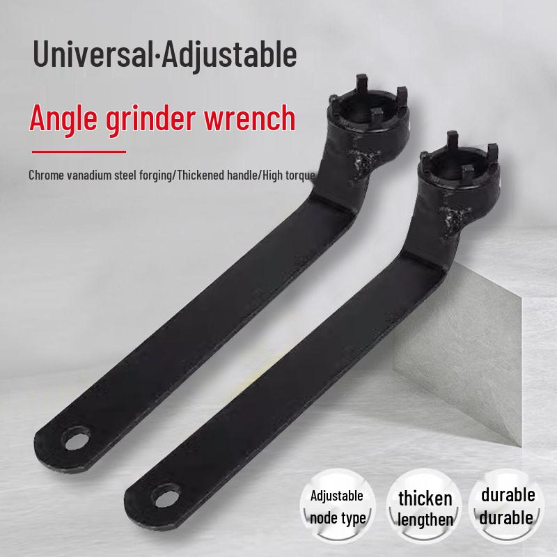

Enhanced Angle Grinder Quick-Release: Four-Jaw Wrench with Thickened Grinding & Polishing Disc Adjustment and Disassembly.