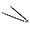 2pcs Adjustable Front Bumper Lip Splitter Strut Rod Tie Support Bar Stainless Steel