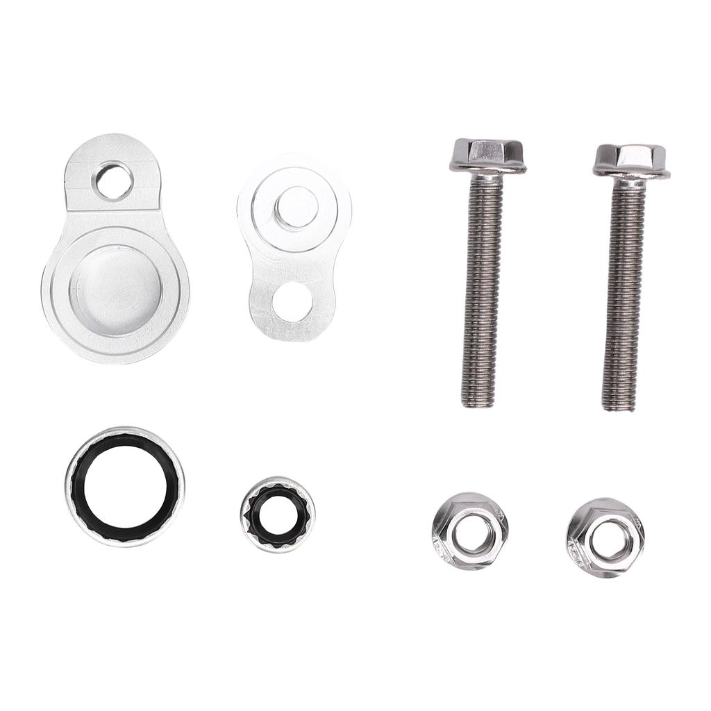Rear AC Air Conditioning Block Off Kit Aluminium Alloy Replacement for 1500 2500 2014 2019